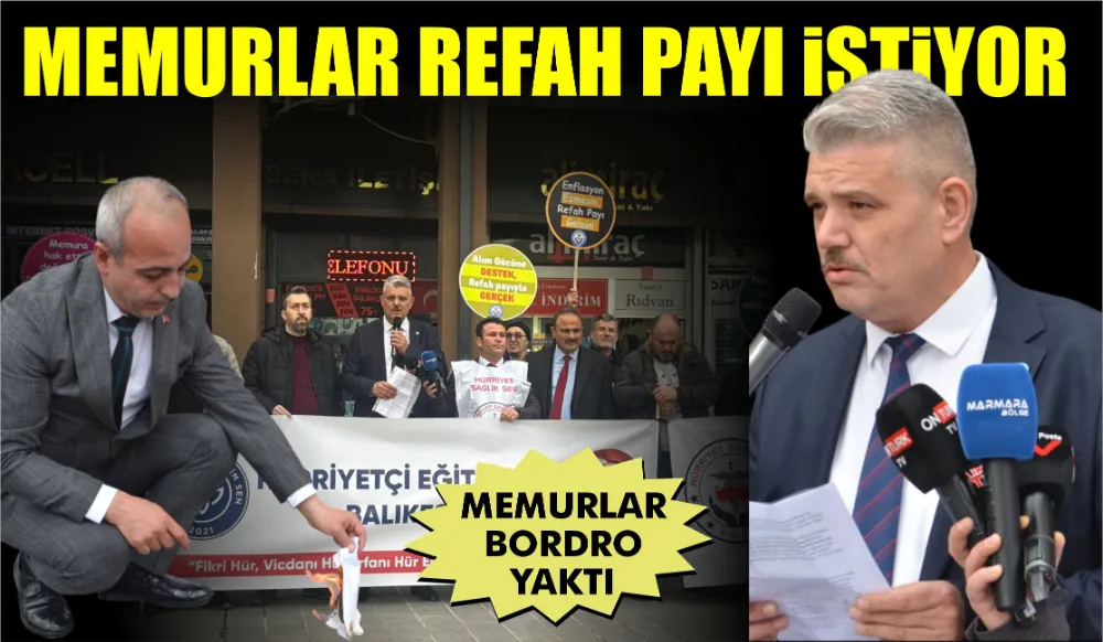 MEMURLAR REFAH PAYI İSTİYOR 