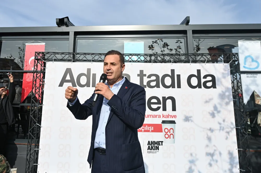 Bigadiç’te On On Kafe açıldı 