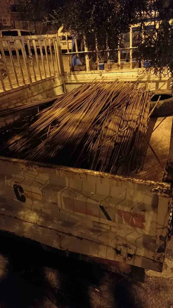 İnşaat Hırsızları Suçüstü Yakalandı