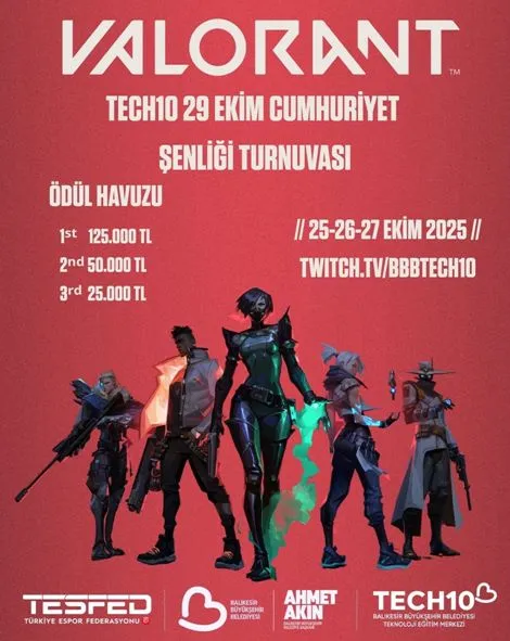 Ödüllü E-Spor Turnuvaları bayram havası estirecek