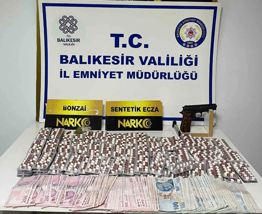 Ayvalık’ta narkotik operasyonuna 2 gözaltı