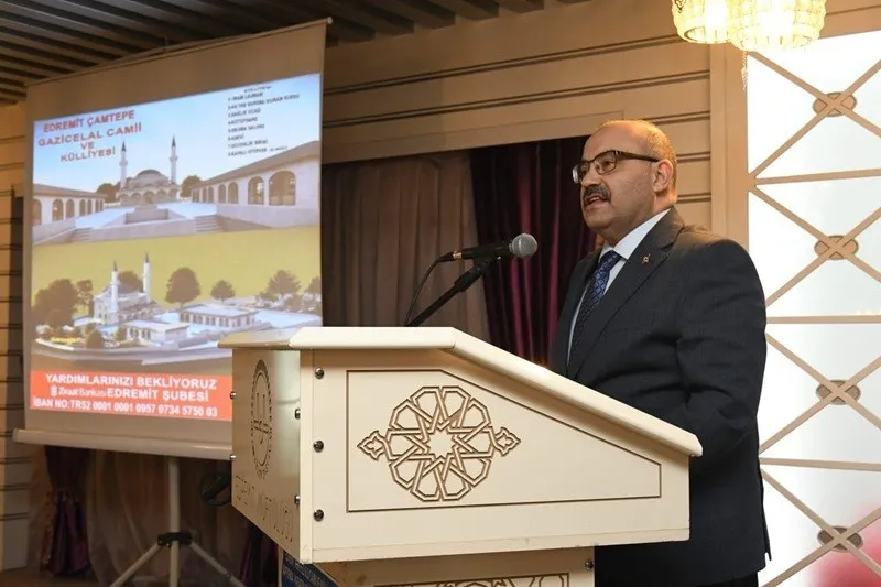 İbrahimce Mahallesi’nde yapımı süren cami ve külliye tanıtıldı
