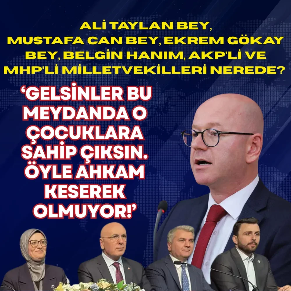 CHP BALIKESİR MİLLETVEKİLİ SERKAN SARI BANDIRMA’DA ÇOCUK İSTİSMARINA KARŞI ADALET ÇAĞRISI YAPTI
