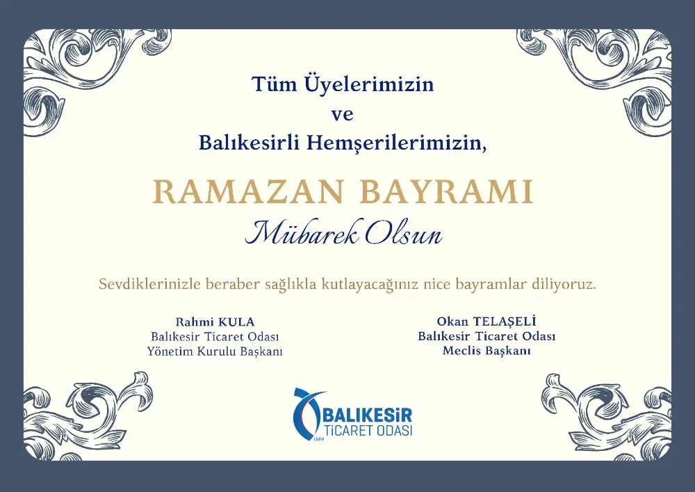 BALIKESİR TİCARET ODASI 