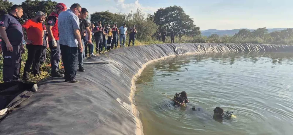 Susurluk’ta sulama göletinde erkek cesedi bulundu