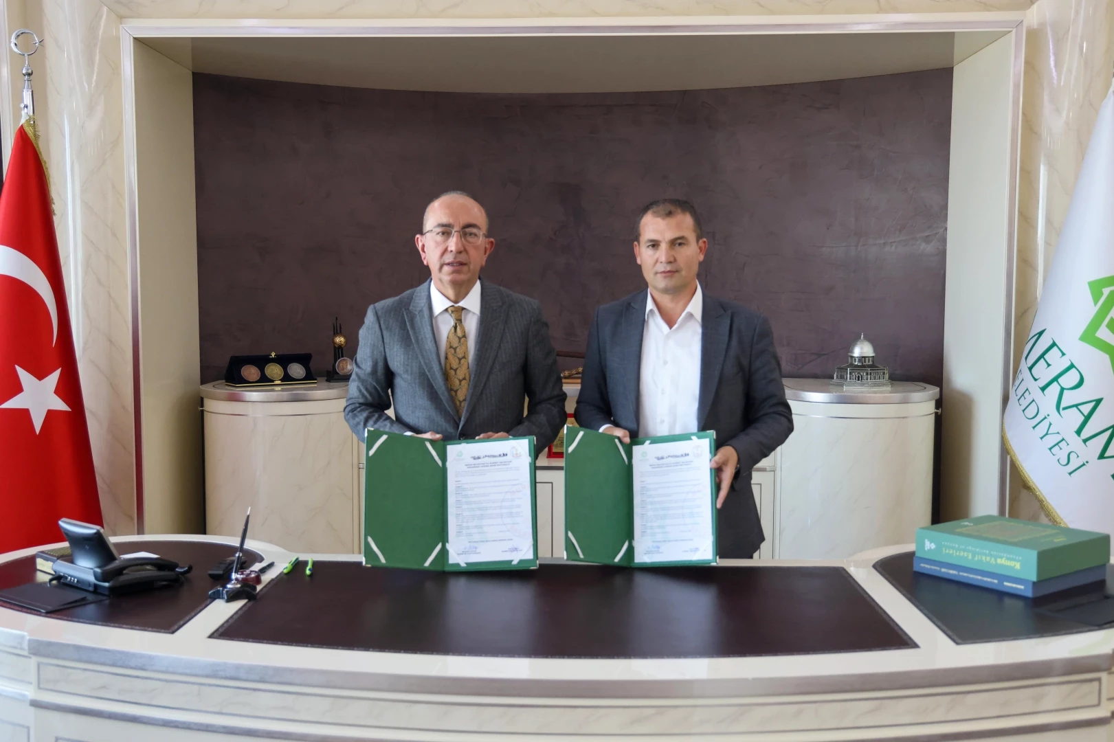 Meram ile Nuribey arasında kardeşlik köprüsü kuruldu