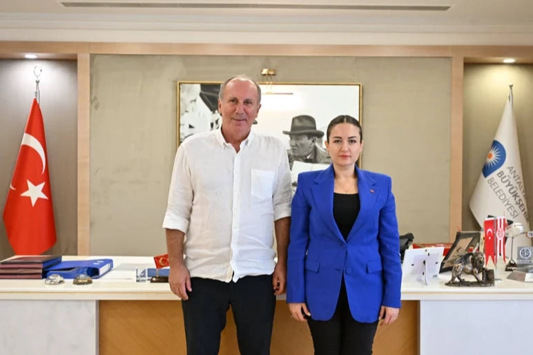 Muharrem İnce Başkan Vekili Özdemir’i ziyaret etti