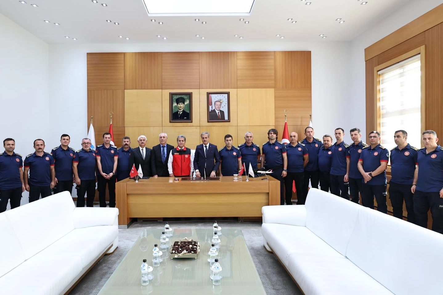 Sakarya Başkan Alemdar’dan itfaiye teşkilatına teşekkür